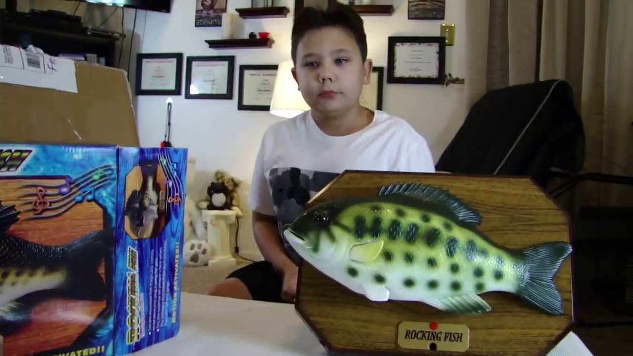 Surprise Unboxing Rocking fish 2021 Singing Fish Collection Addition