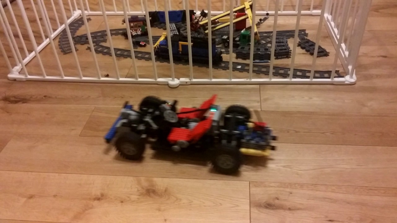 Remote controlled lego technic 8860 car chassis