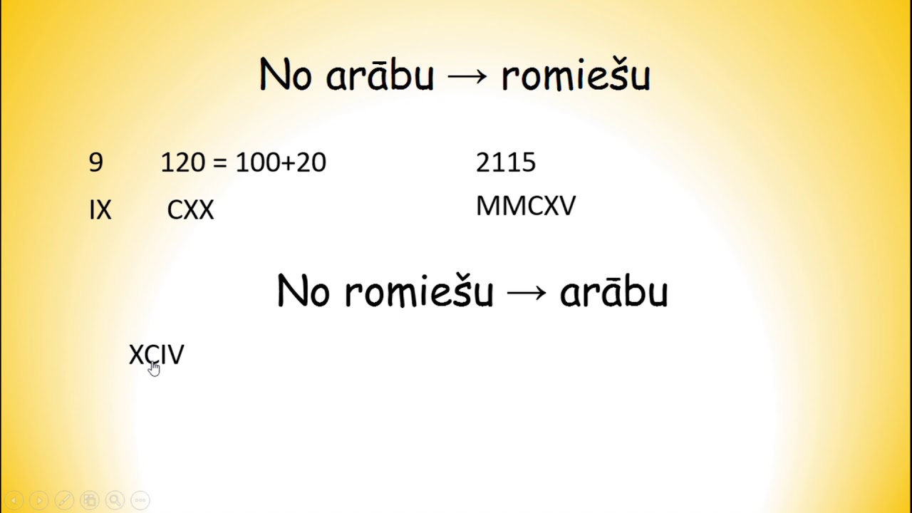 Romiešu skaitļi