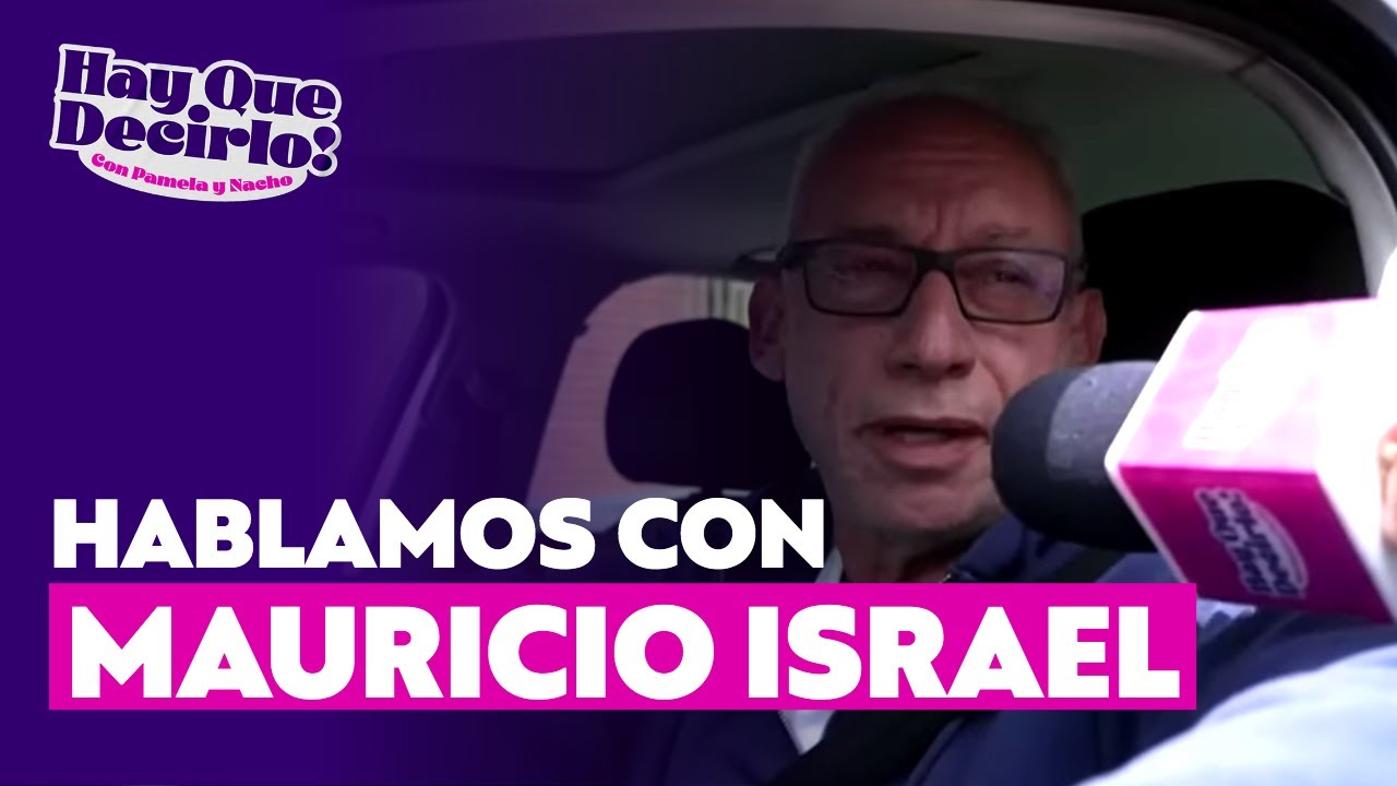 ¡Exclusivo! Las primeras declaraciones de Mauricio Israel luego de la polémica con sus hijos