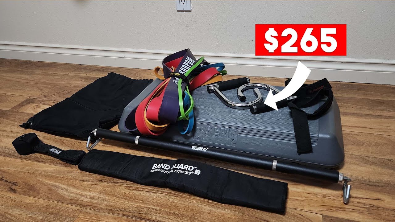 Full Resistance Bands Home Gym Setup 2024