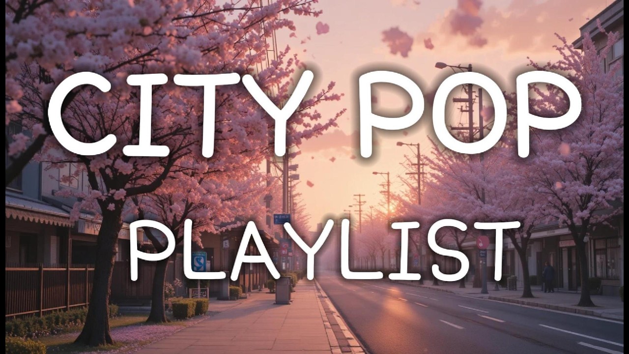 [City Pop] 봄날의 첫 고백 🌸 연애 감성 씨티팝
