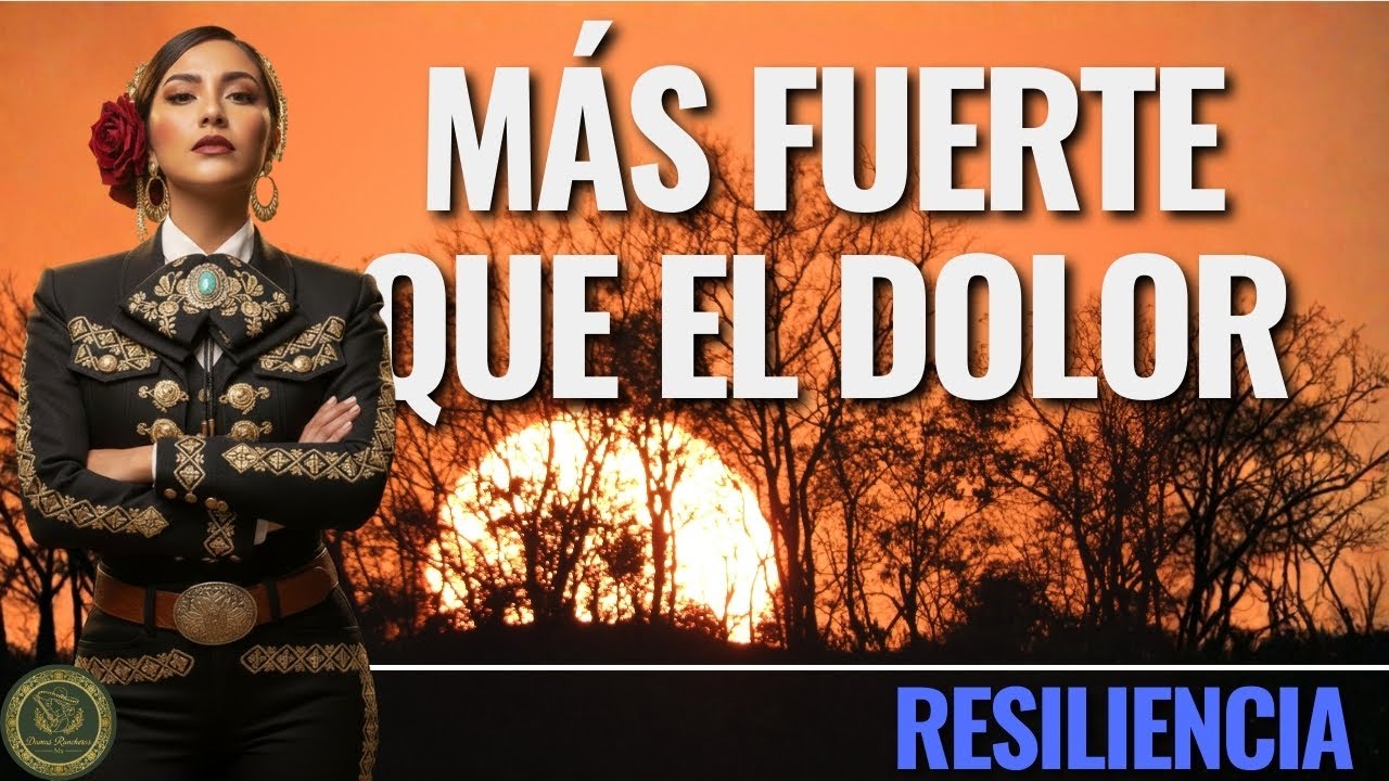 Más Fuerte Que El Dolor 🎶 Ranchera Femenina de Empoderamiento (Letra) | Damas Rancheras