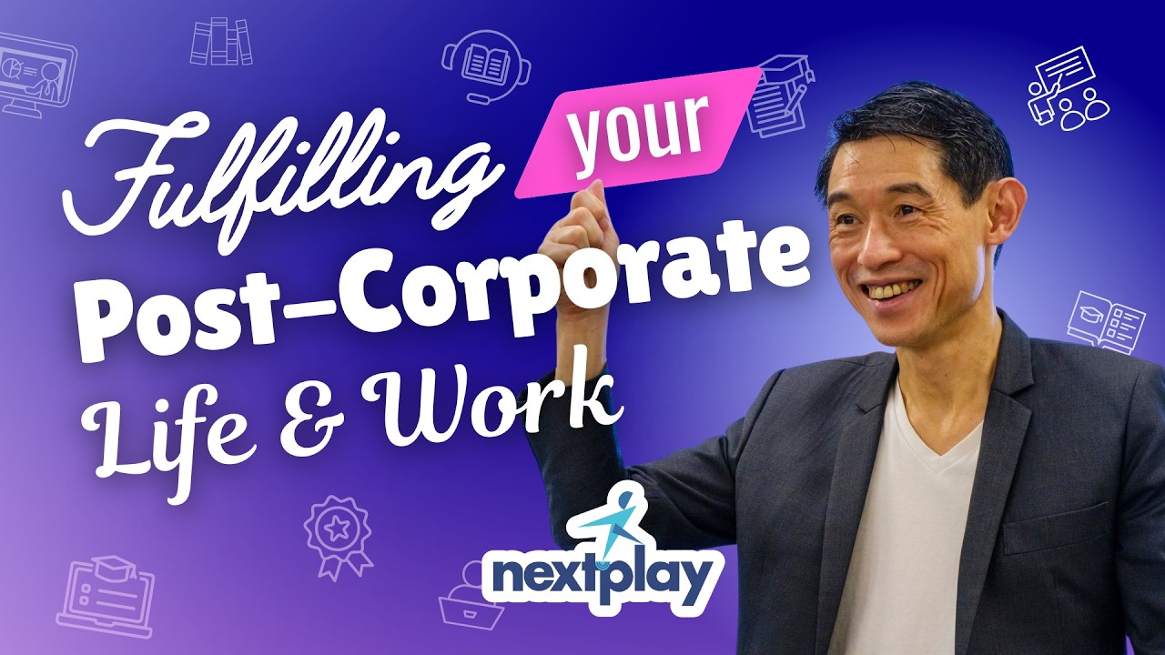 These are the 3 things you need for a fulfilling post-corporate life