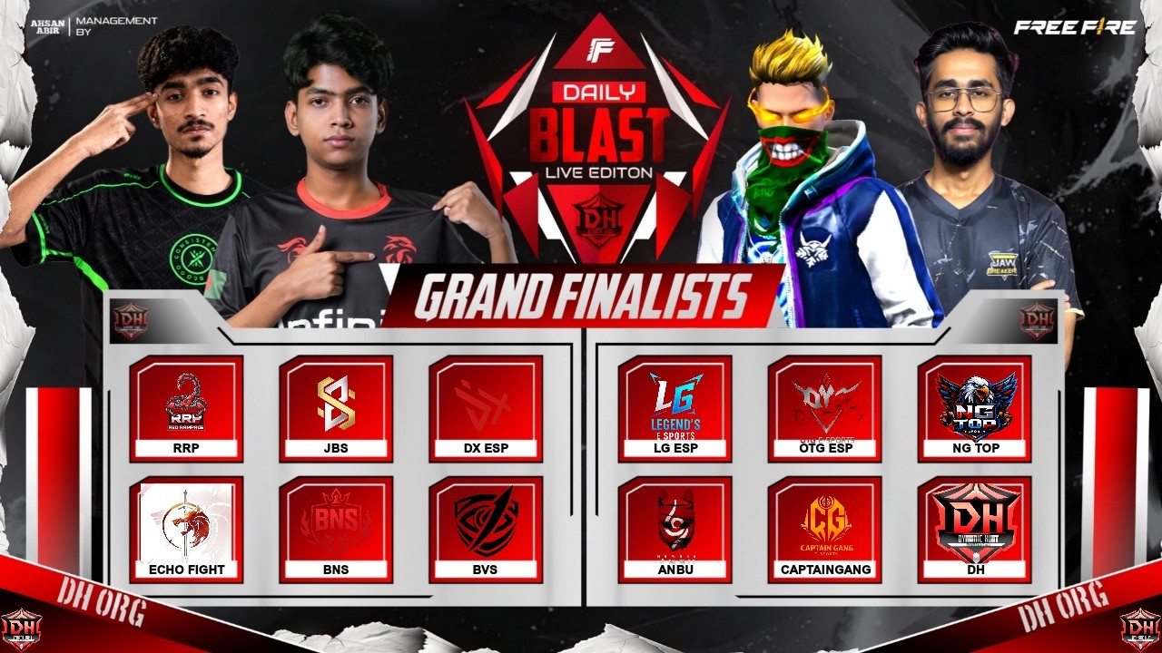 [LIVE🛑] DH E-SPORTS ORG || DAILY 10 PM LIVE BLAST || 12 TEAM'S BATTLE || MANAGEMENT BY ABIR 🔥