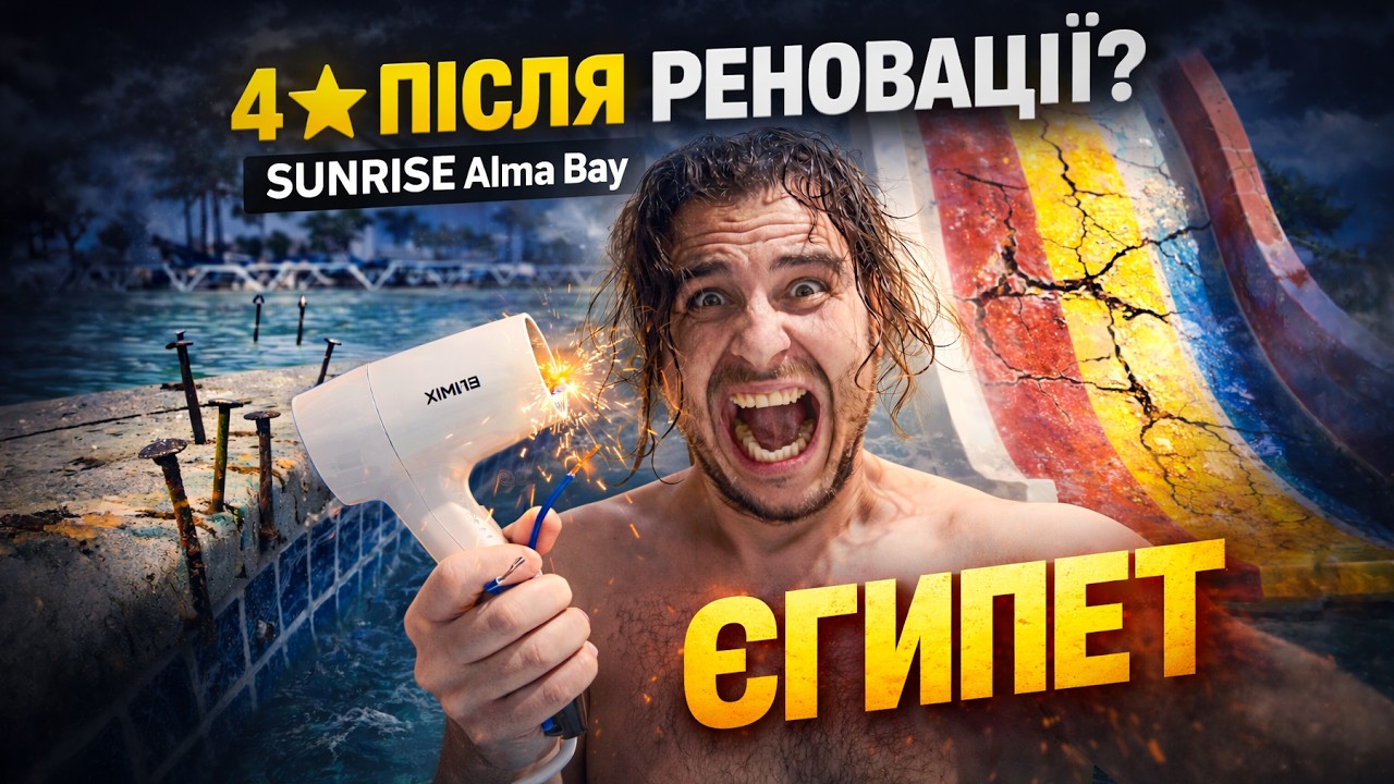 Цвяхи в басейні! Оголені дроти? 4★ SUNRISE Alma Bay після “реновації”