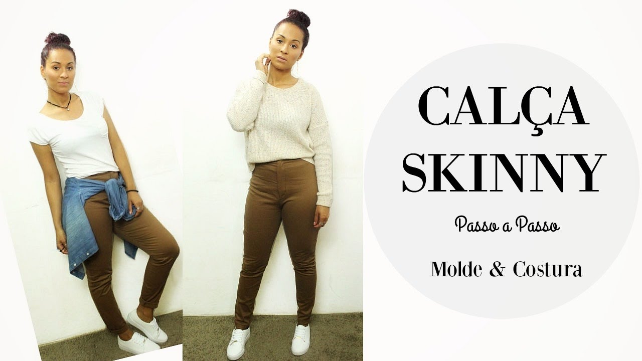 DIY CALÇA SKINNY CINTURA ALTA|DAYSE COSTA