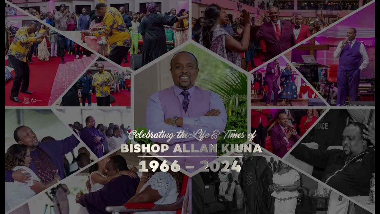 BISHOP ALLAN KIUNA FUNERAL SERVICE AT JCC PARADISE THINDIGUA