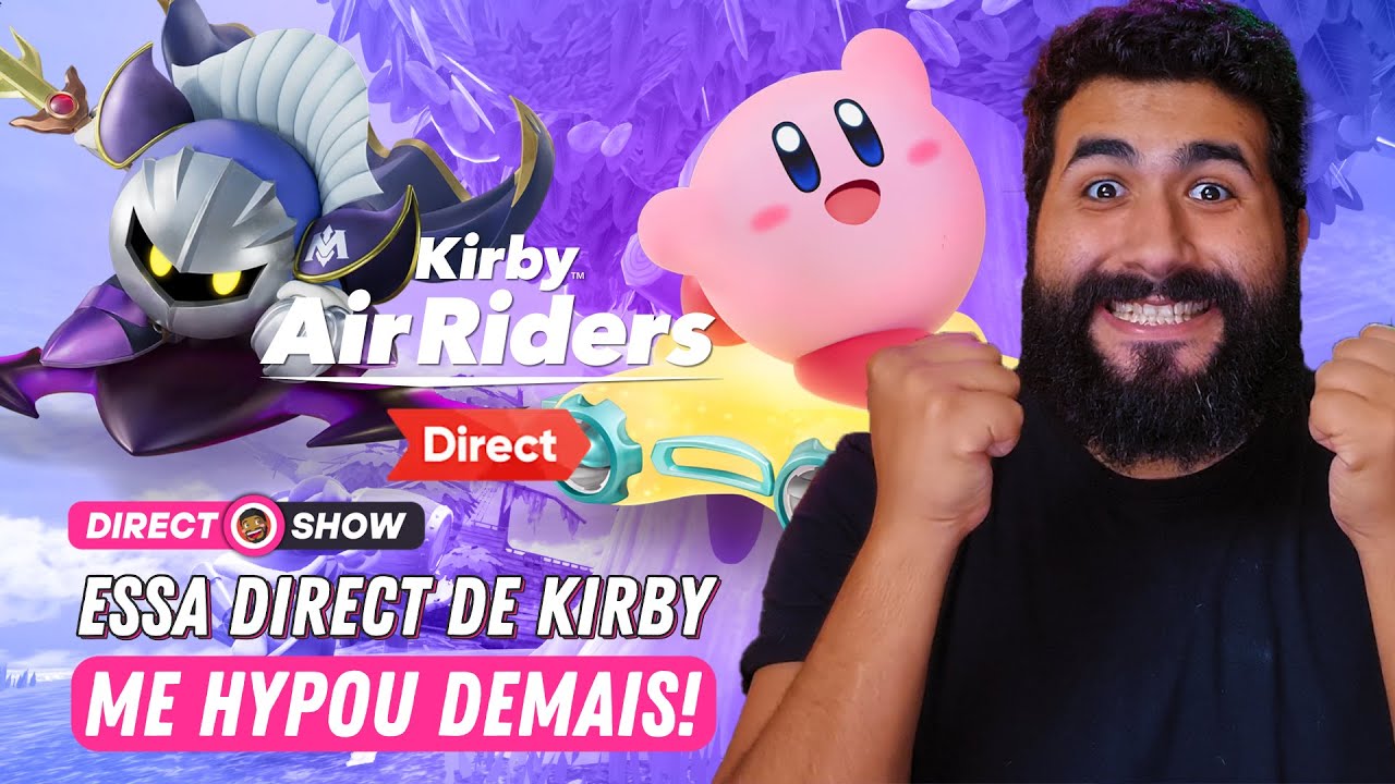 Tudo sobre Kirby Air Riders em ¼ do tempo!