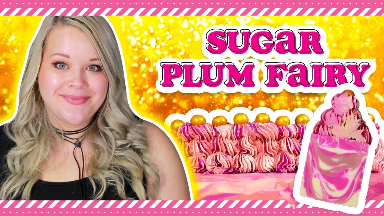SUGAR PLUM FAIRY COLD PROCESS SOAP | Velvet Soap Co