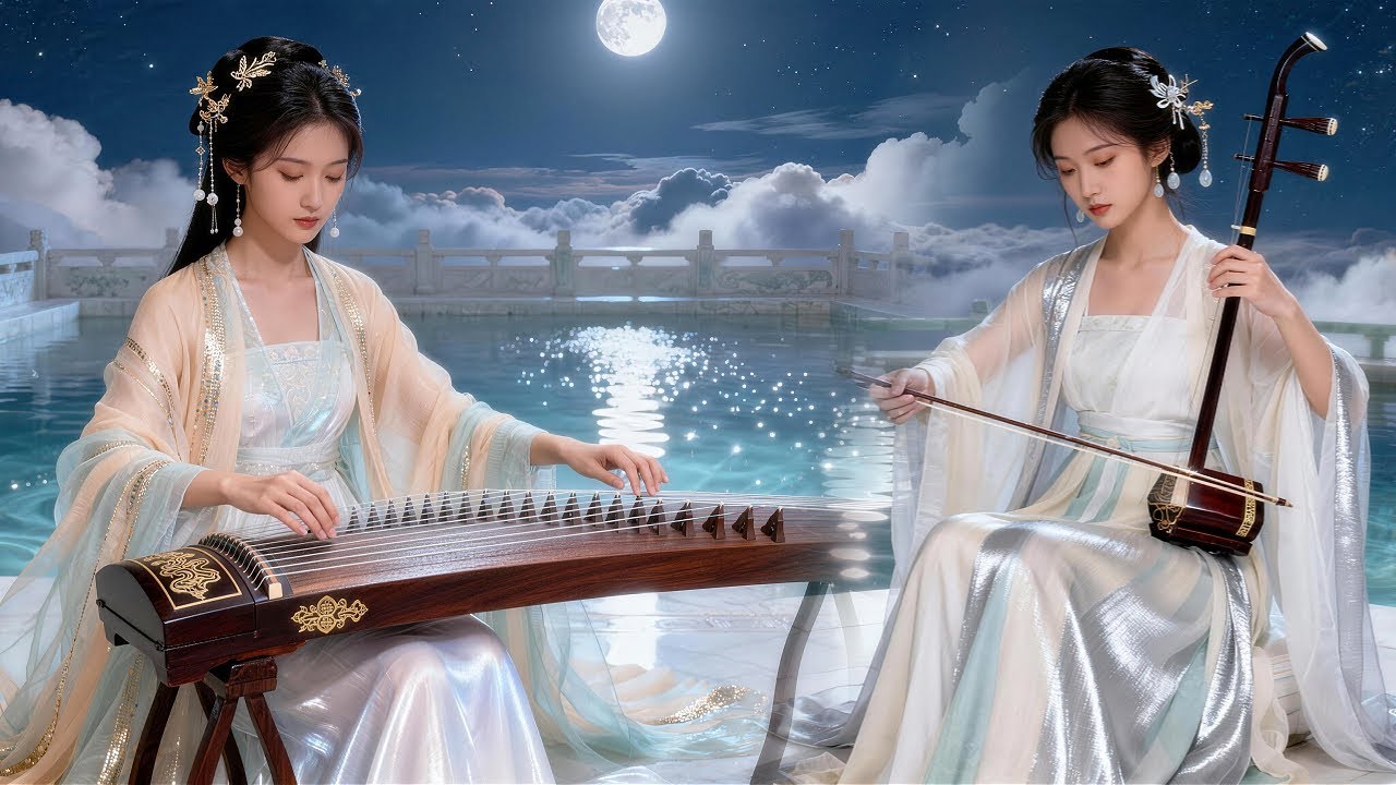 古筝二胡·安眠入夜 | Guzheng & Erhu · Peaceful Sleep at Night