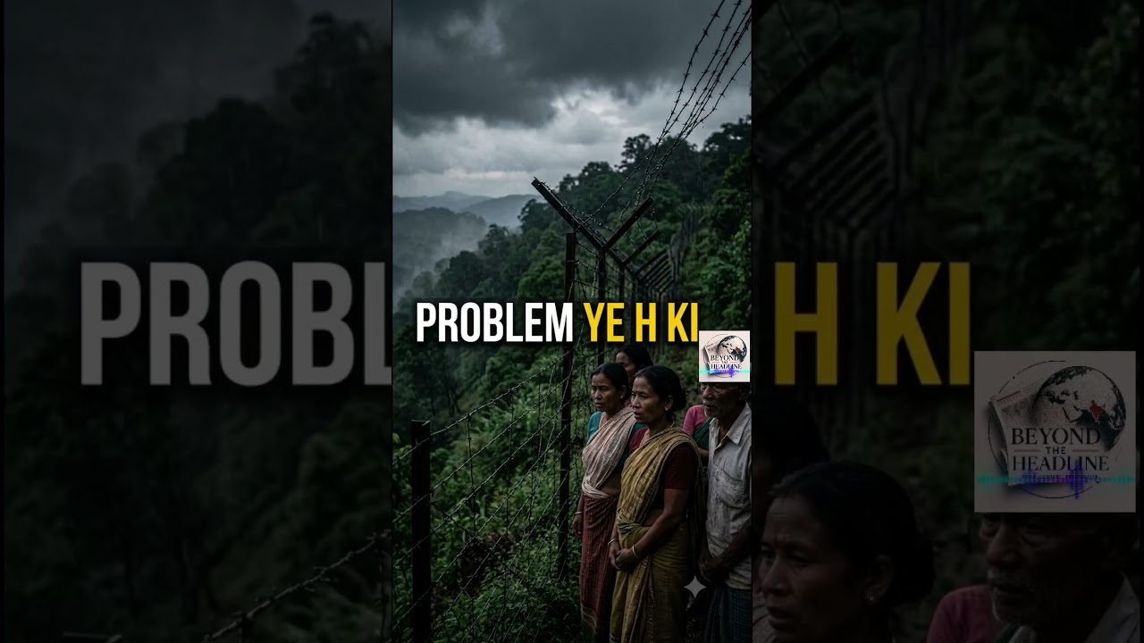 India&ndash;Bangladesh Border Fencing Row: This Village May Get Cut Off 😨 | Lyngkhong Case