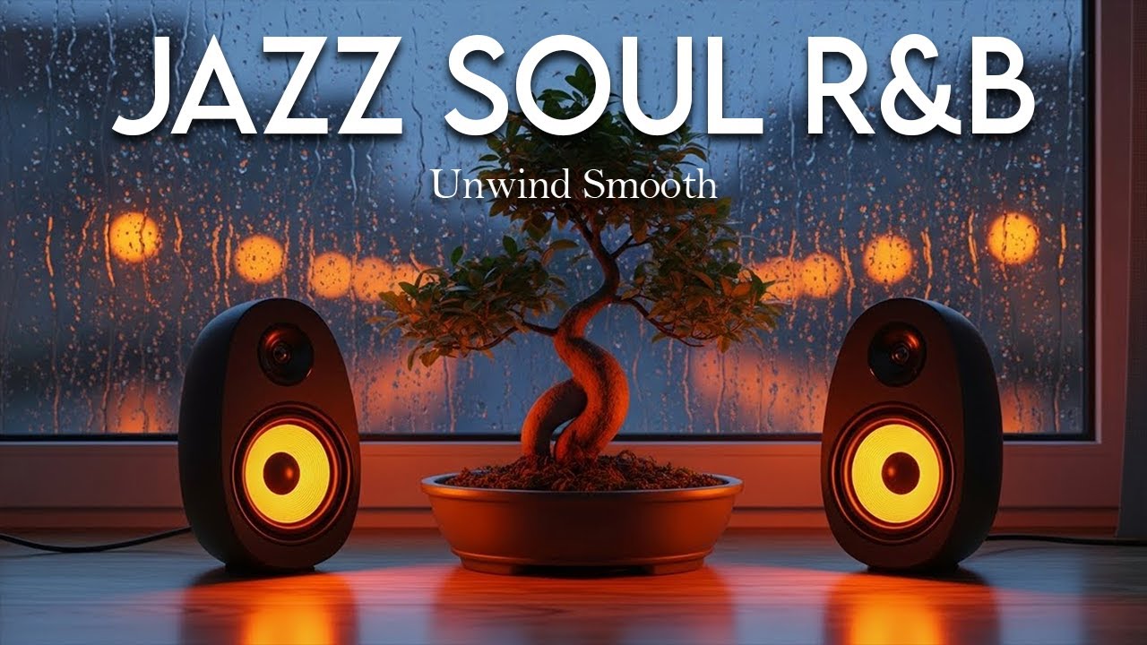 Smooth Jazz & Soulful R&B Grooves Cozy Cafe Ambience – Relax & Focus