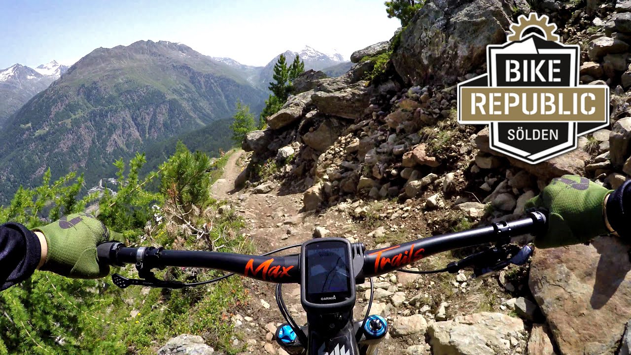 Singletrails! - Nene Line & Leiterbergtrail in der Bikerepublic Sölden
