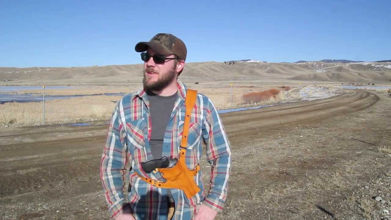 Premium Chest Holster From Clark Fork Leather
