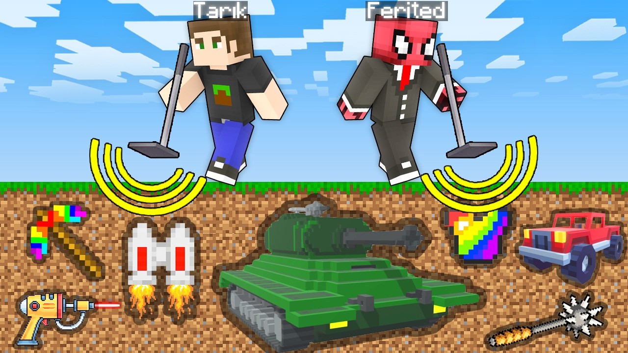Kim EN İYİ EŞYALARI Bulacak? (Minecraft)