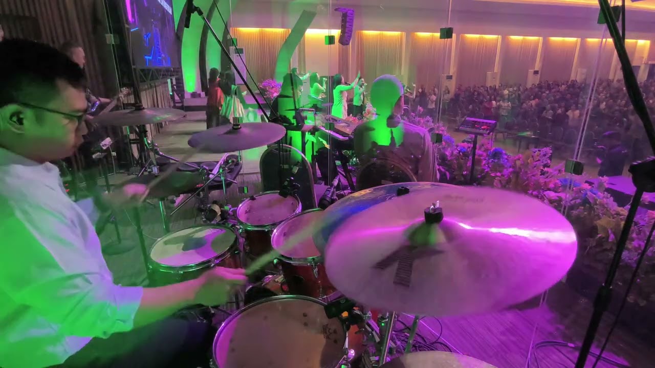 Drum Cam - Ajaib Kau Tuhan (JPCC Worship)