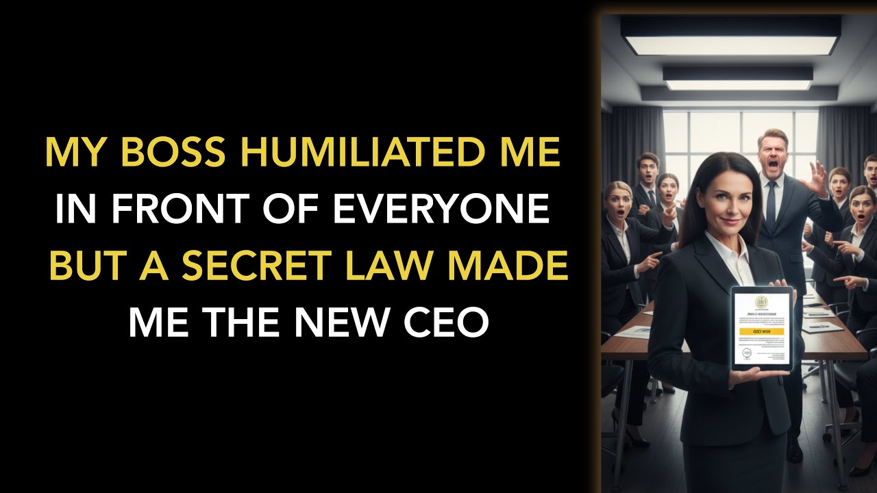 MY BOSS HUMILIATED ME - THEN I BECAME HIS CEO | #officerevenge 