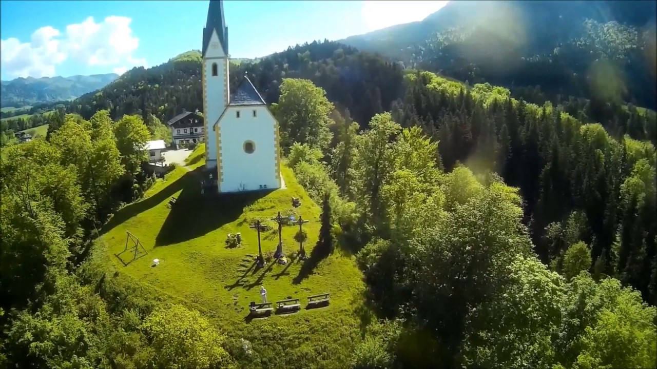 Blick auf Ebbs am Kaisergebirge von St  Nikolaus