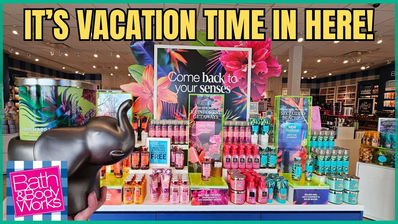 Bath & Body Works | ALL NEW SUMMER FLOORSETS | NEW SUMMER CANDLES & LOTS MORE | #bathandbodyworks