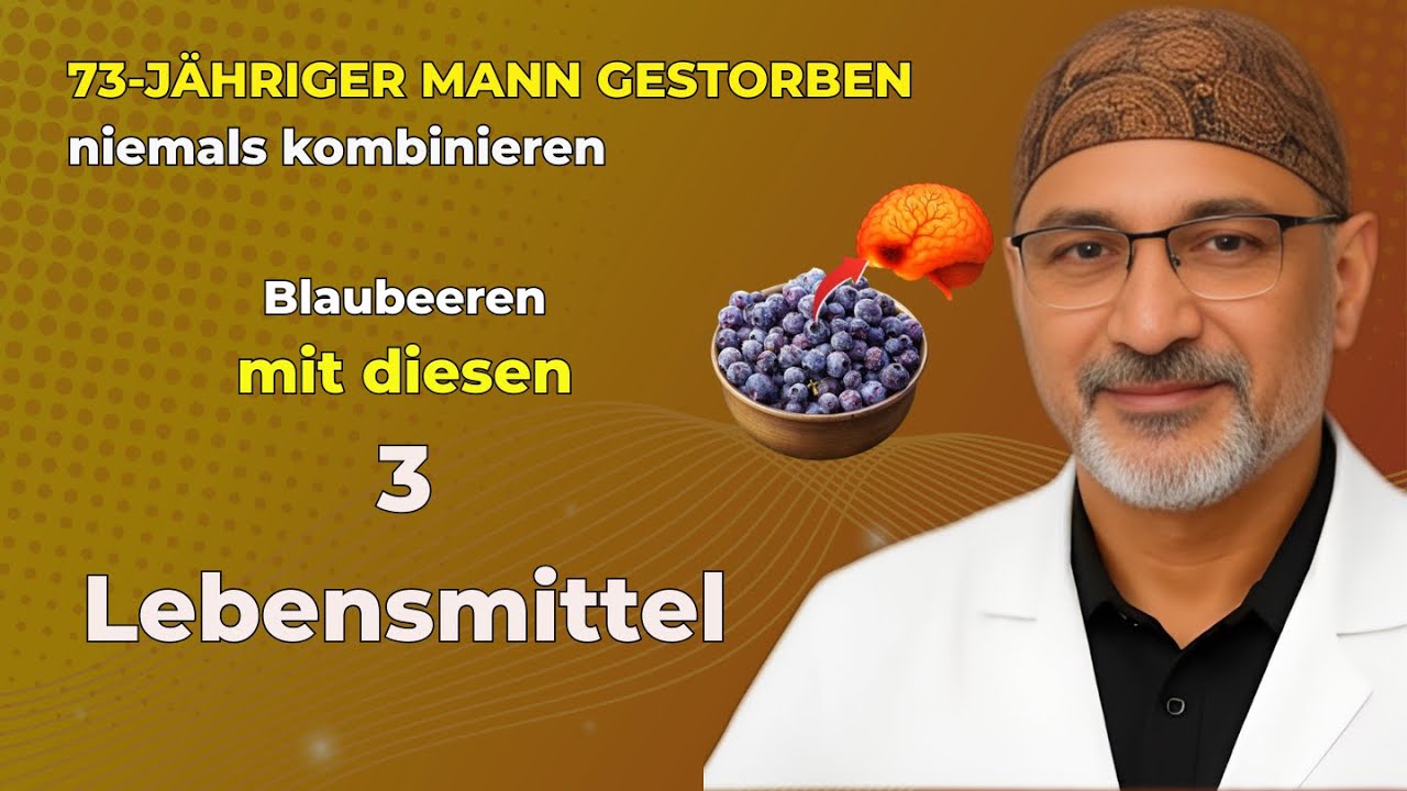 Senioren aufgepasst: Iss niemals Blaubeeren mit diesen 3 Lebensmitteln! | senioren gesundheit