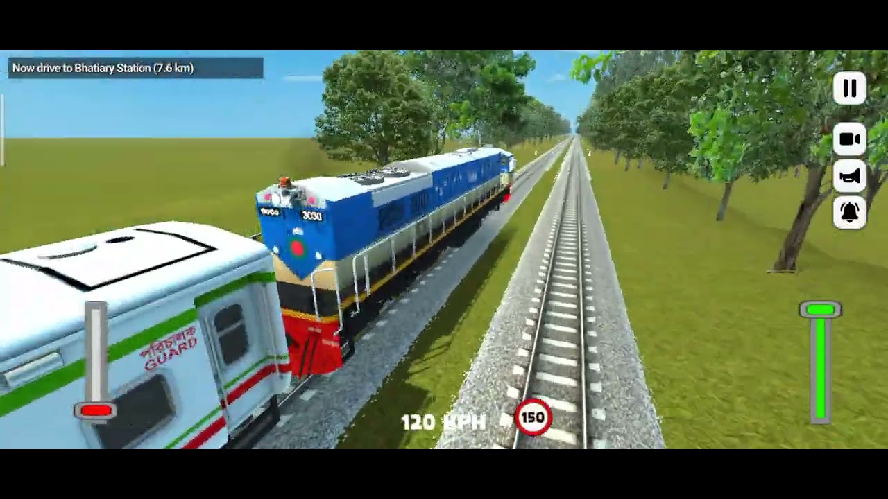 Train simulator Bangladesh gameplay mobile download