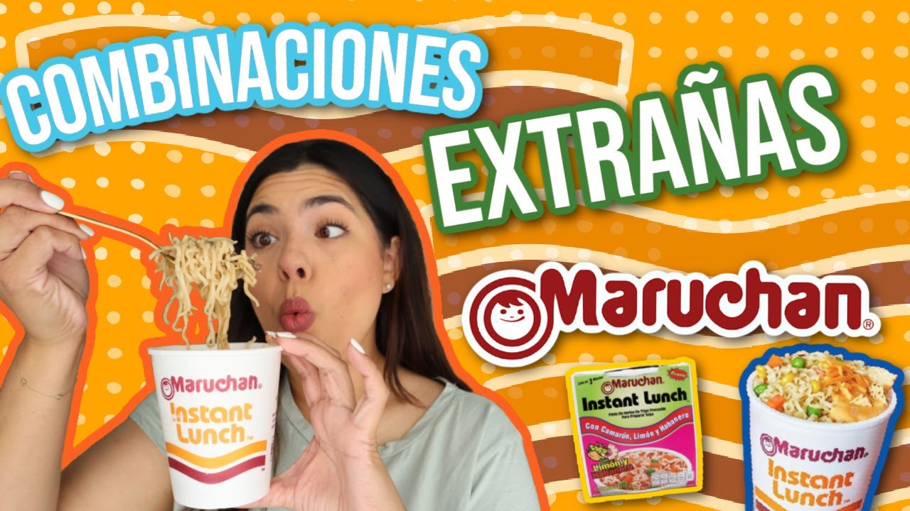 Combinaciones Exrañas de Maruchan *parte 6* | RebeO