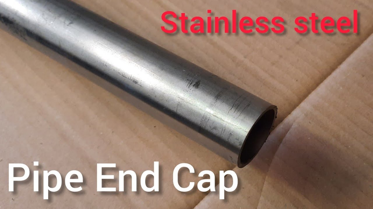 How to Make Metal Pipe End Cap | Easy Way | Secret Pipe Cutting Tricks