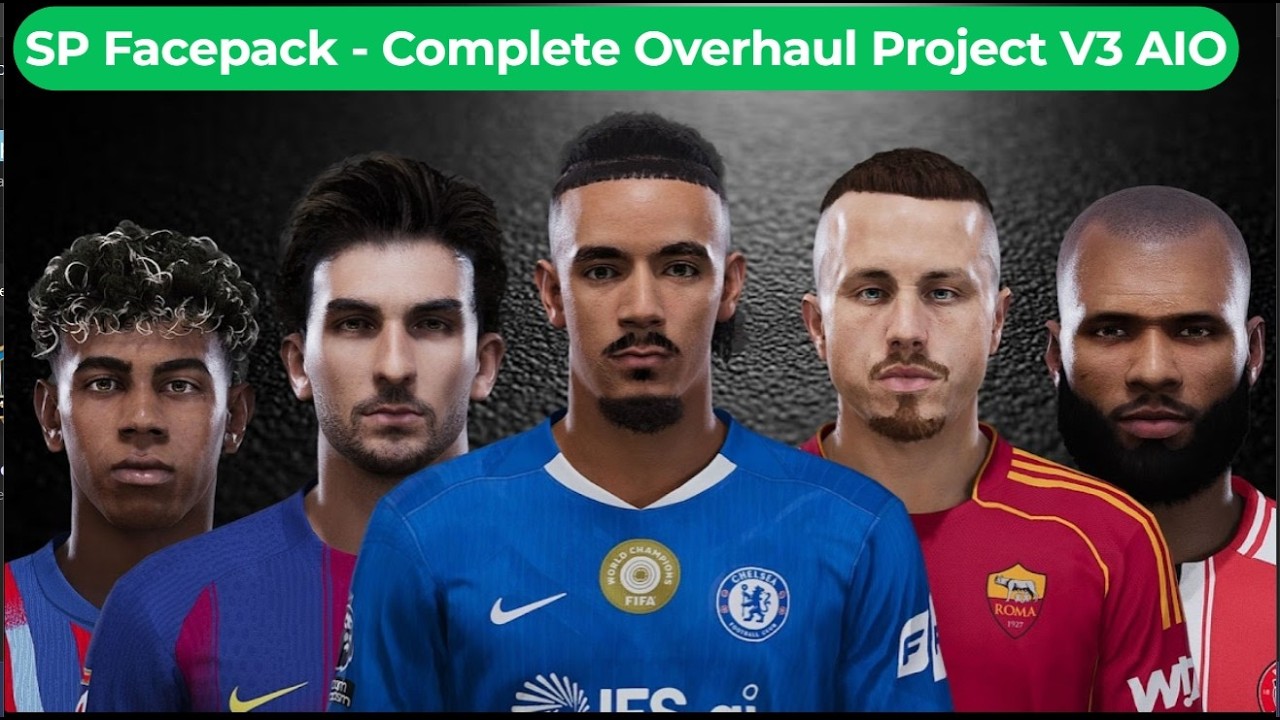 SP Facepack - Complete Overhaul Project V3 AIO