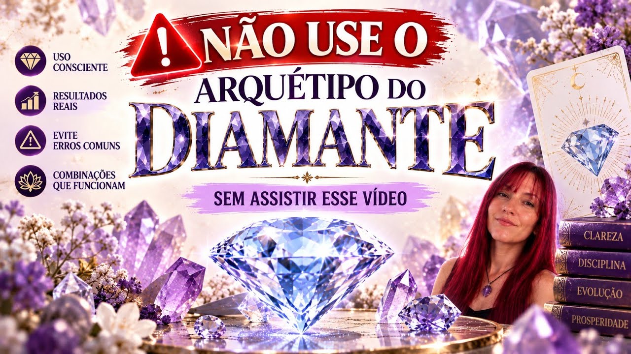 NÃO USE O ARQUÉTIPO DO DIAMANTE SEM ASSISTIR ESSE VIDEO !  minha experiência 💎