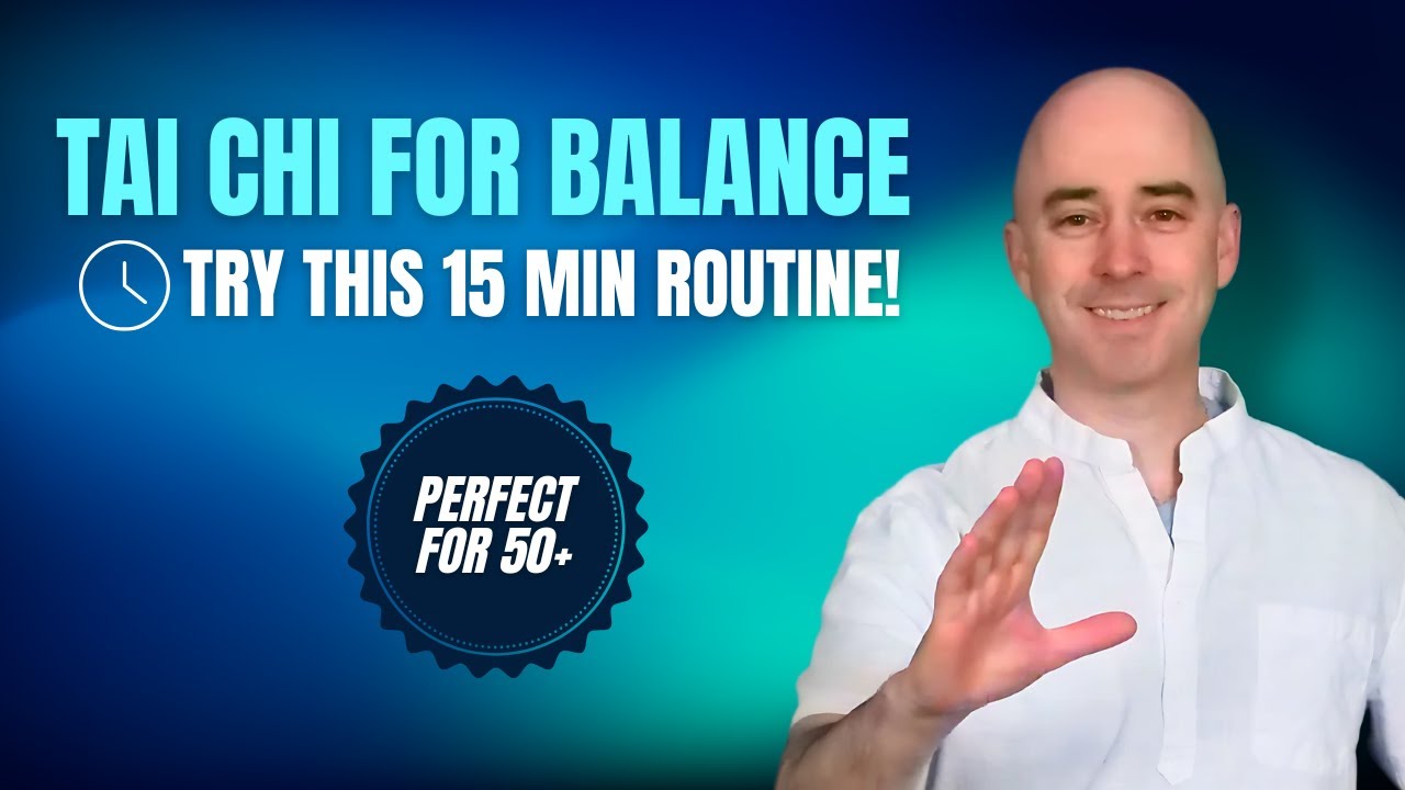 Tai Chi for Seniors (50+): Boost Balance & Harmony! 15-min Flow