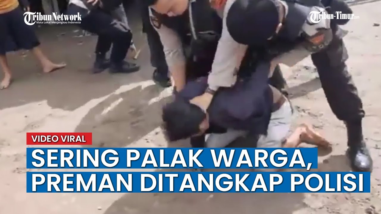 Meresahkan dan Sering Palak Masyarakat, Preman Kampung Ini Ditangkap Polisi