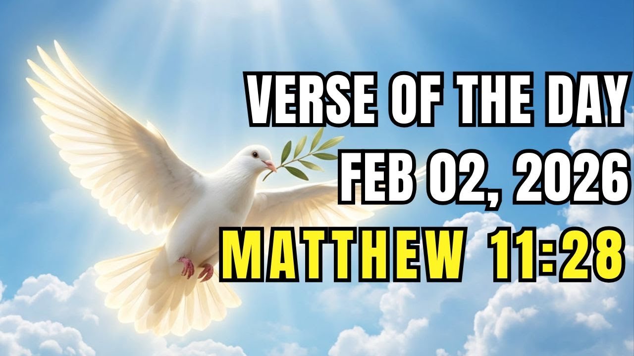 Стих дня, 2 февраля 2026 г. (Матфея 