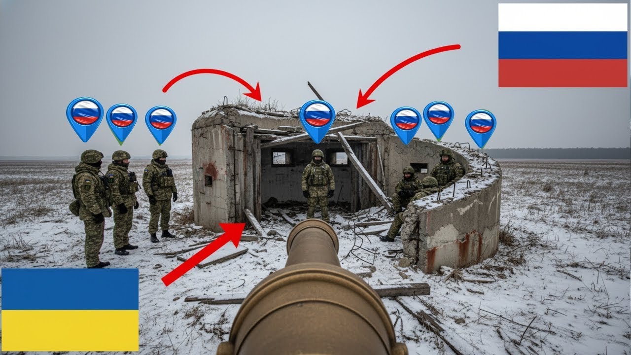 FPV-засада с дрона на российских солдат внутри дома, открытого для показа. Военное прикрытие.