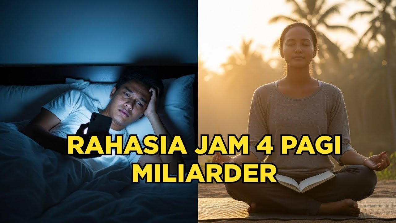 Jangan Sentuh HP! Lakukan 1 Hal Ini di Jam 4 Pagi Agar Rezeki Mengejar Anda