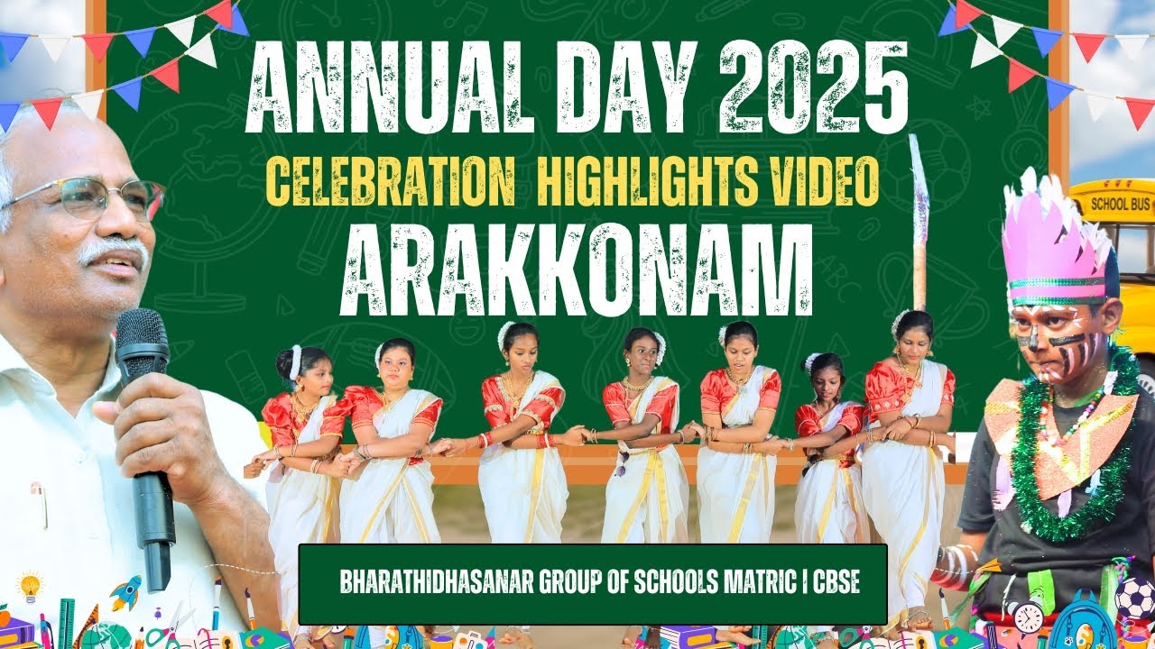 ANNUAL DAY 2025 | Glimpses of BGS | ARAKKONAM | Bharathidhasanar Matric Hr Sec school