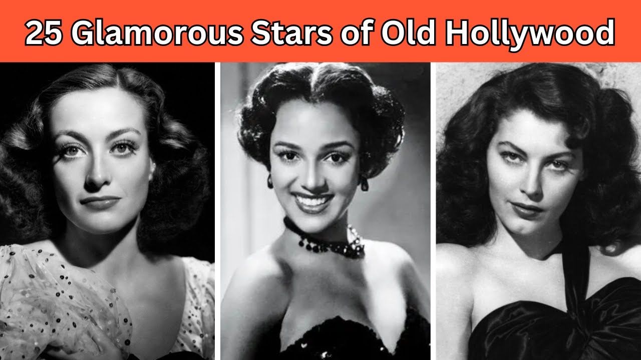 25 of the Most Glamorous Old Hollywood Actresses