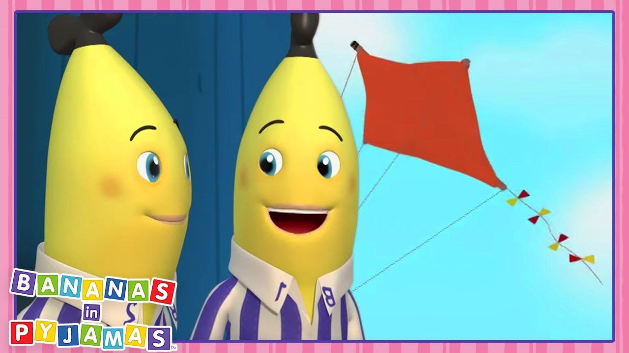 Let's Go Fly A Kite Bananas! | Cartoons for Kids | Bananas In Pyjamas