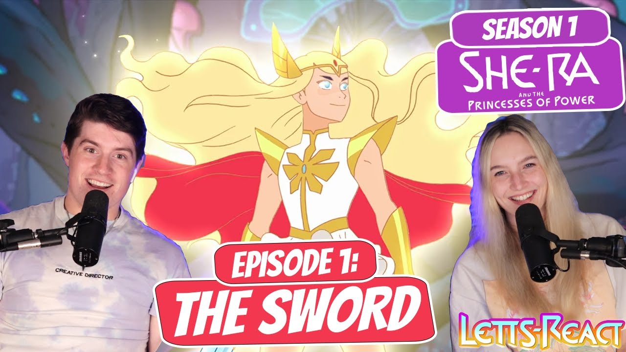 ADORA FINDS THE SWORD! | She-ra and the Princesses of Power Reaction | Episode 1, 