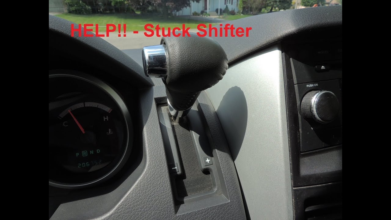 HELP! - Dodge Gearshift Jammed / Stuck - How To Fix it Yourself
