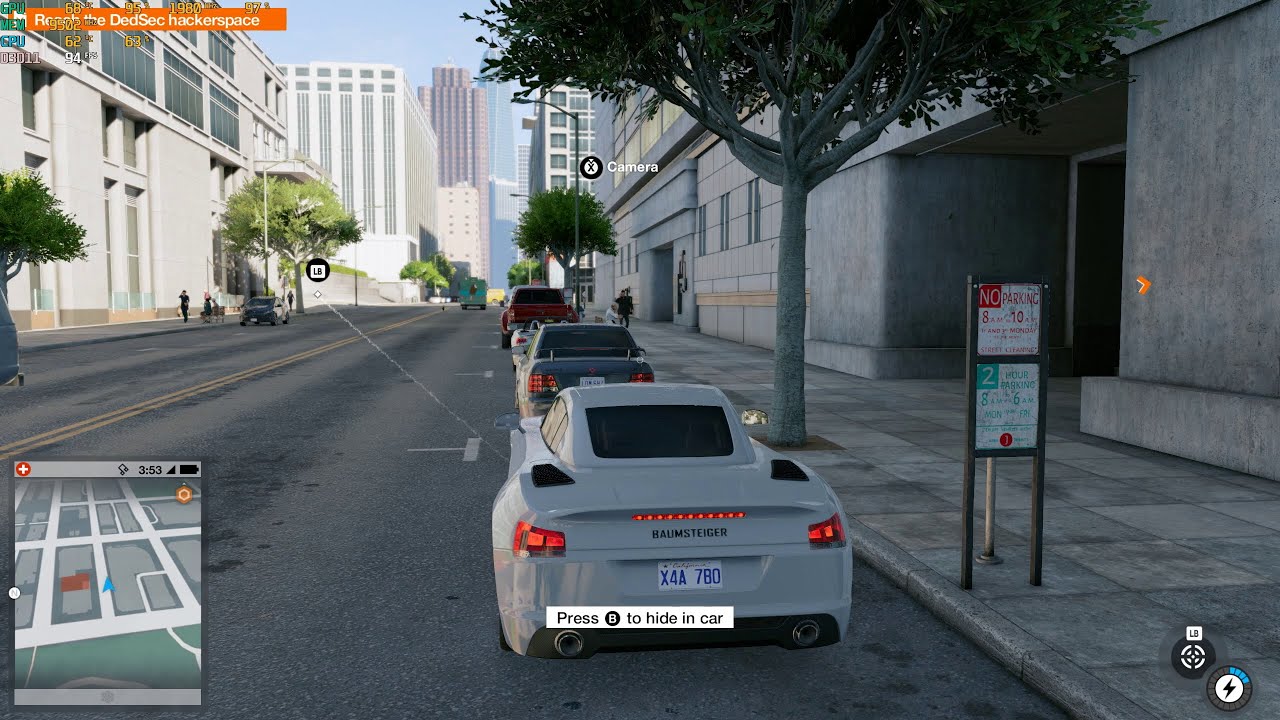Watch Dogs 2 - 1440P Max/Optimized (RTX 3080)