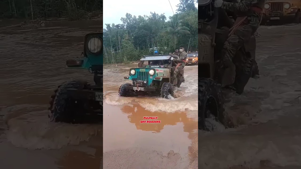 WAYANAD LAND SLIDE RESCUE| INDIAN ARMY | OFF-ROAD JEEP | MAHINDRA JEEP | FLOOD RESCUE #savewayanad