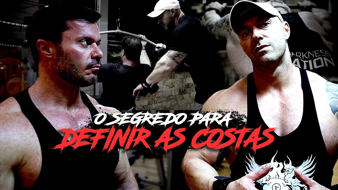 COMO TRABALHAR TODOS OS MÚSCULOS DAS COSTAS EM UM ÚNICO TREINO