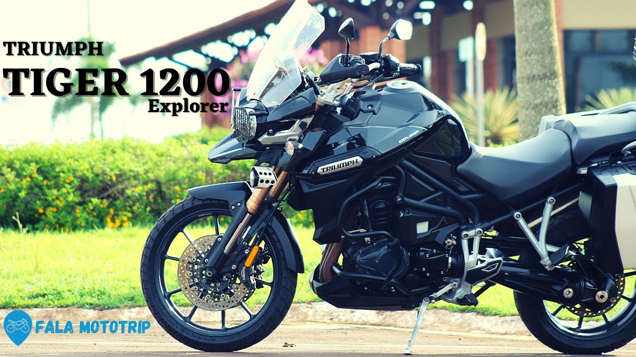 Testando a Tiger 1200 Explorer