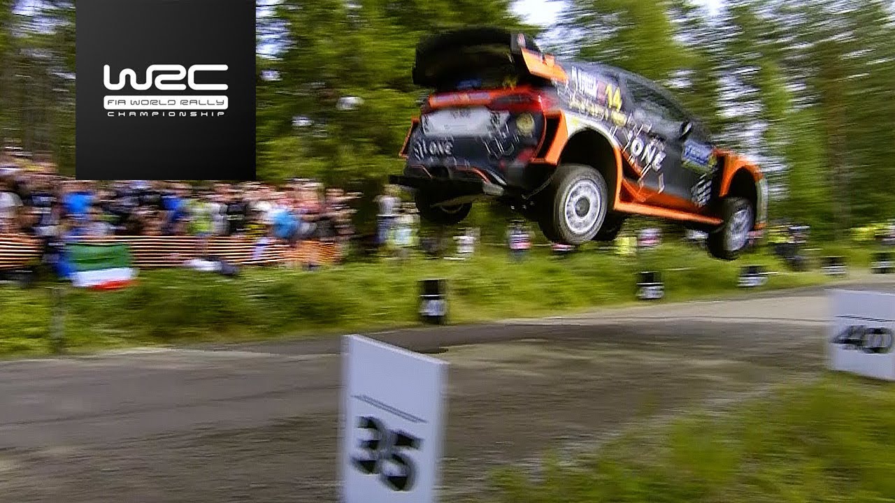 WRC - Neste Rally Finland 2017: Mads &Oslash;stberg&acute;s 50-METERS JUMP!