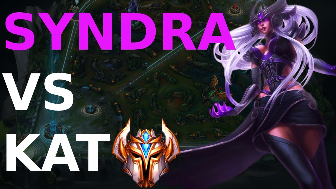 RANK 1 SYNDRA CARRY CHALLENGER GAME (SYNDRA VS KATARINA) - Trisend3