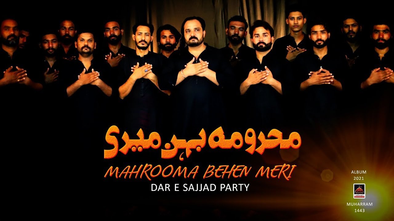 Mahrooma Behen Meri - Dar Sajjad Party | Noha Bibi Sakina Sa | Muharram Nohay WhatsApp Status