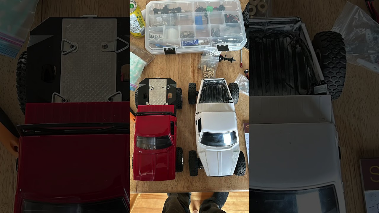 ONE OF A KIND! WPL C24 CUSTOM MOD RC CRAWLER HARDBODY #wpl #rc #custom