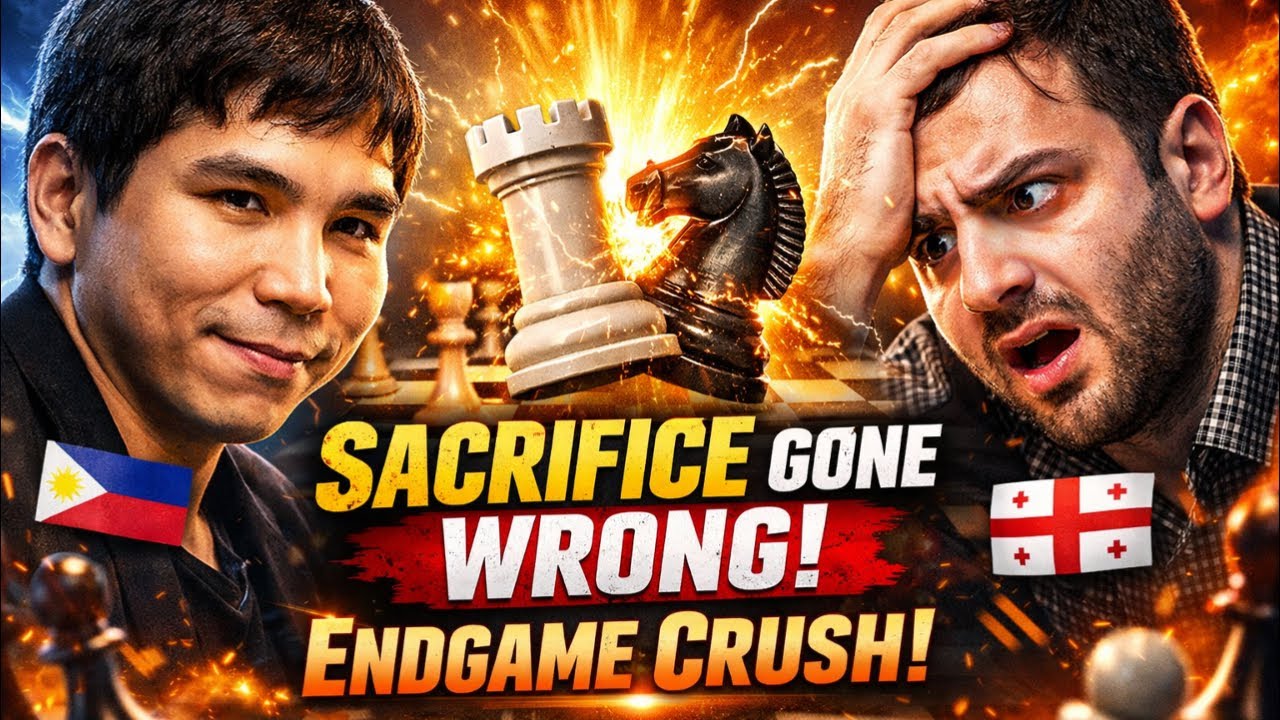 A Rook Sacrifice Gone Wrong | Wesley So Turns Pressure into a Winning Endgame