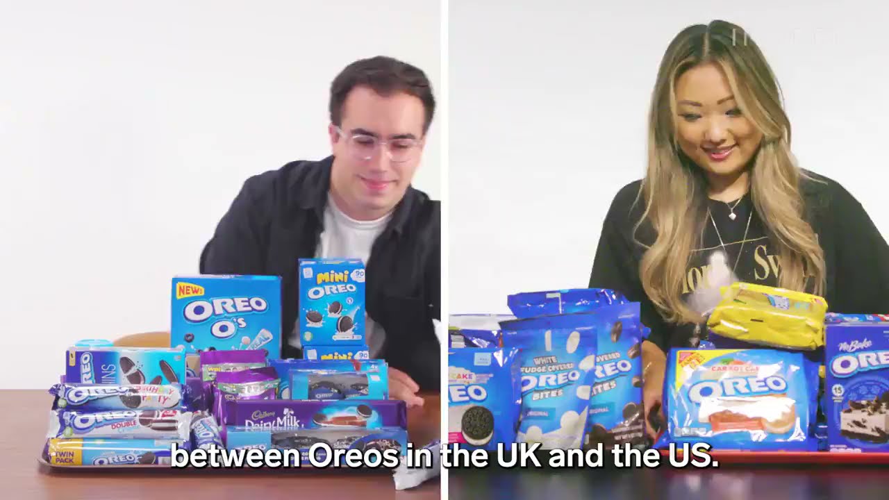 American vs UK Oreos